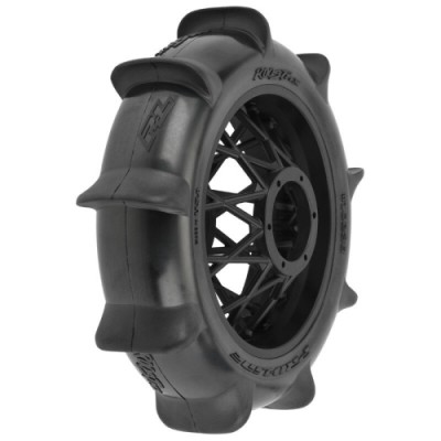 [���ܼ�] PRO1023810 [PROLINE-RACING] 10238-10 1/4 Roost MX Sand/Snow Paddle Rear Tire MTD Black (1): PROMOTO-MX