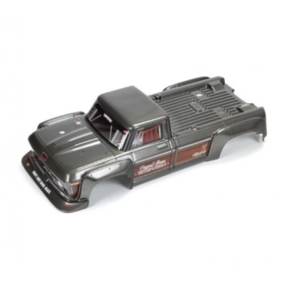 [ܼ] ARA402360 [ARRMA] ARA402360 PAINTED DECALED TRIMMED BODY, GUNMETAL: OUTCAST 4X4