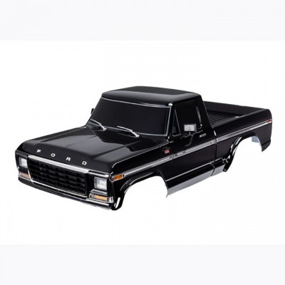 [ܼ] AX9230-BLK [Traxxas] AX9230-BLK Body, Ford F-150 (1979), complete, black