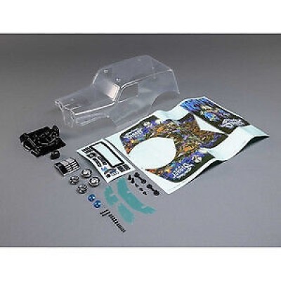 [���ܼ�] LOS210047 [TEAM LOSI] Body Set, Grave Digger, Clear: Mini LMT