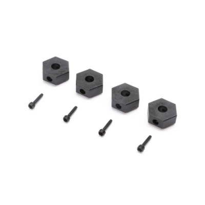 [���ܼ�] LOS212050 [TEAM LOSI] 12mm Wheel Hex and Screwpin (4): Mini LMT