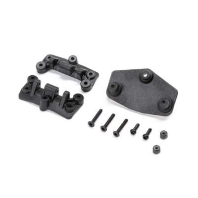 [���ܼ�] LOS212036 [TEAM LOSI] Upper 4-link Mount and Servo Plate: Mini LMT