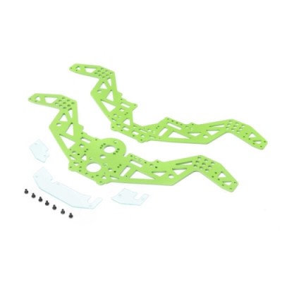 [���ܼ�] LOS211052 [TEAM LOSI] Chassis Plate Set, Green: Mini LMT