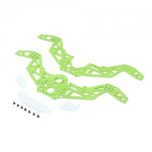 [TEAM LOSI] Chassis Plate Set, Green: Mini LMT 