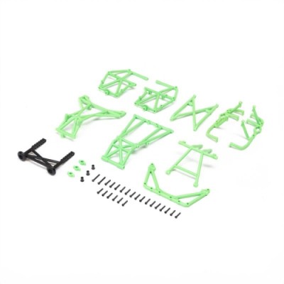 [���ܼ�] LOS211049 [TEAM LOSI] Cage Set Complete, Green: Mini LMT
