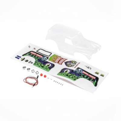 [���ܼ�] LOS210045 [TEAM LOSI] Body Set, Grave Digger, Clear: Mini LMT