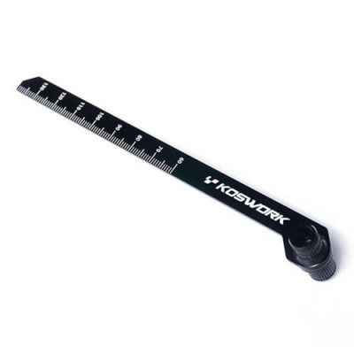 [ܼ] KOS13341 [KOSWORK] 1/10 & 1/8 DROOP SHOCK LENGTH GAUGE 60~140MM BUGGY/TRUCK/TRUGGY/GT