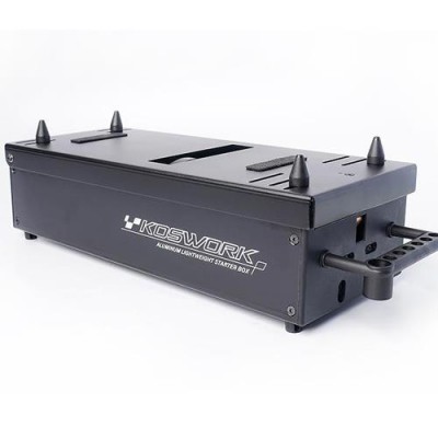 [ܼ] KOS05205 [KOSWORK] 775x2 Aluminum Lightweight Starter Box (1:8 Off Road / 1:8 GT)