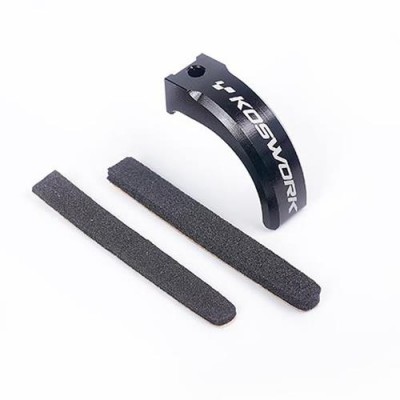 [ܼ] KOS05912 [KOSWORK] FUTABA 10PX/7PX/4PX ADJUSTABLE ALUMINUM BRAKE TRIGGER METAL TOP (SS13~S15MM) BRAKE LEVER