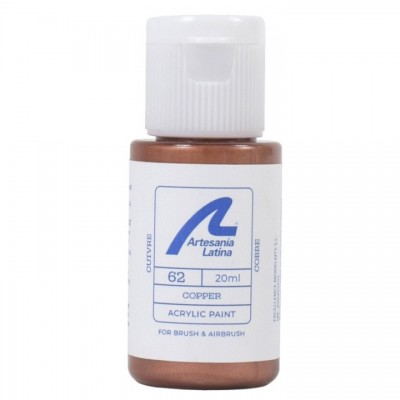 [ܼ] BA27762 [Artesania-Latina] BA27762 Water-Based Paint: Copper (20 ml)