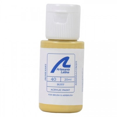 [ܼ] BA27740 [Artesania-Latina] BA27740 Water-Based Paint: Buff (20 ml)