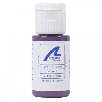 [ܼ] BA27727 [Artesania-Latina] BA27727 Water-Based Paint: Purple (20 ml)