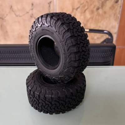 [ܼ] TH01225 [Traction Hobby] 1/8 4X4 KM TANK300 F150  Ʈ ǰ: TH01225 2.20ġ Ÿ̾ 2pcs 120x45mm