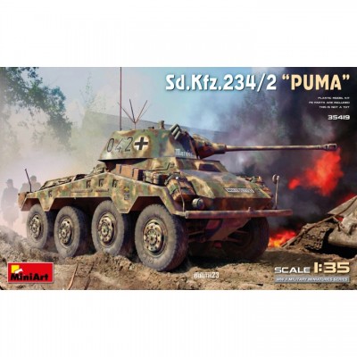 [ܼ] BE35419 [Miniart] BE35419 1/35 Sd.Kfz.234/2 Puma