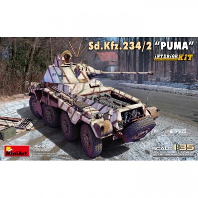 [ܼ] BE35414 [Miniart] BE35414 1/35 Sd.Kfz.234/2 Puma Interior Kit