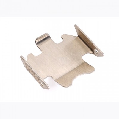 [ܼ] AX9766 [Traxxas] AX9766 Skidplate, chassis (stainless steel)