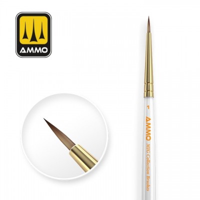 [ܼ] CG8717 [MIG AMMO] CG8717 AMMO MIG Collection Brushes Conical 1ȣ
