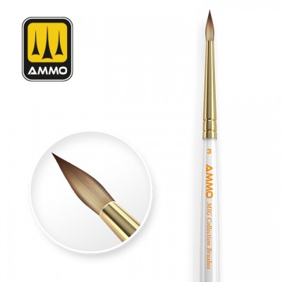 [ܼ] CG8715 [MIG AMMO] CG8715 AMMO MIG Collection Brushes Conical 3ȣ