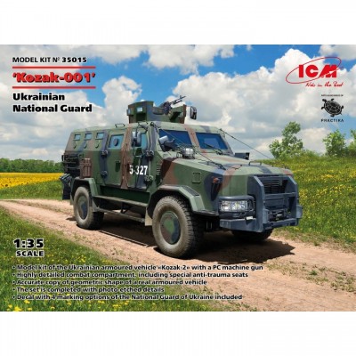 [ܼ] BICM35015 [ICM] BICM35015 1/35 Kozak-2 Ukrainian National Guard
