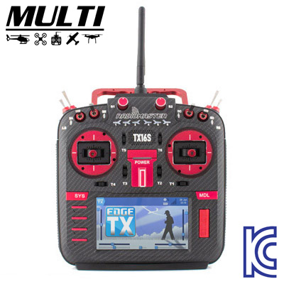 [ܼ] HP157-0023-RED  TX16S Mk2 Max EdgeTX  (4in1  / ī  ÷)