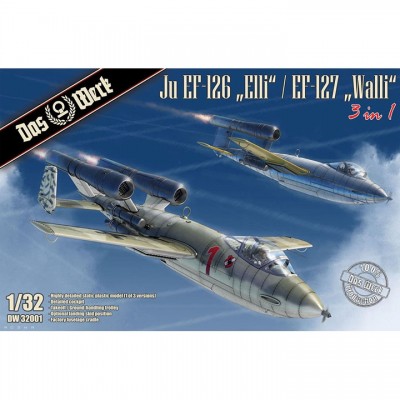 [ܼ] CDW32001 [DAS WERK] CDW32001 1/32 Ju EF-126 Elli / EF-127 Walli - 3 in 1