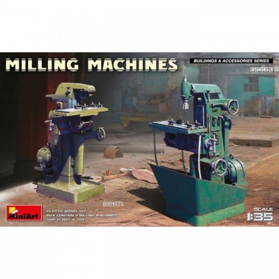 [ܼ] BE35663 [Miniart] BE35663 1/35 Milling Machines