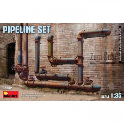[ܼ] BE35652 [Miniart] BE35652 1/35 Pipeline Set- 