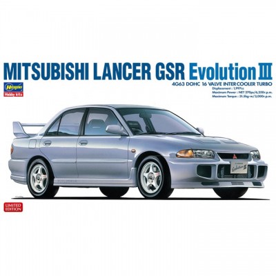 [ܼ] BH20708 [Hasegawa] BH20708 1/24 Mitsubishi Lancer GSR Evolution III
