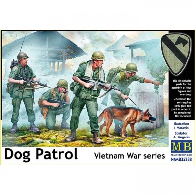 [ܼ] CM35238 [MasterBox] CM35238 1/35 Dog Patrol. Vietnam War series