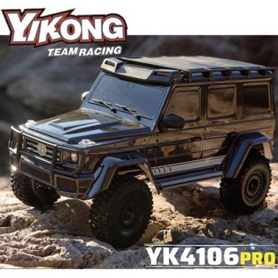 [ܼ] YK4106 pro GB [YK HOBBY] 1:10 YK4106 PRO ROCK Trial  Ʈ̾ RTR Black