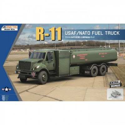 [ܼ] CNK48116 [Kinetic] CNK48116 1/48 R-11 USAF/NATO Fuel Truck(Bonus: Missile Load Cart)