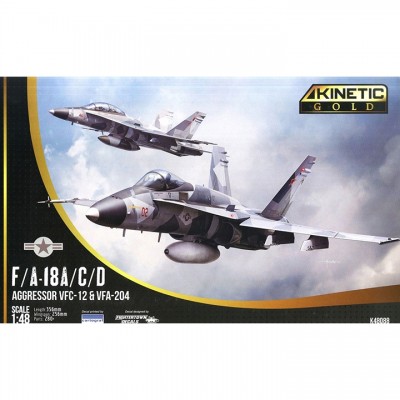 [ܼ] CNK48088 [Kinetic] CNK48088 1/48 F/A-18A/C/D Aggressor VFC-12 & VFA-204
