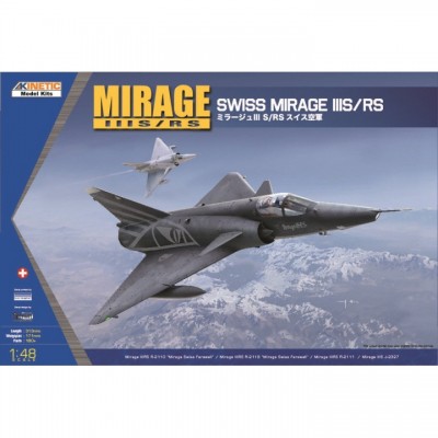 [���ܼ�] CNK48058 [Kinetic] CNK48058 1/48 Mirage III S/RS Swiss Armed Forces