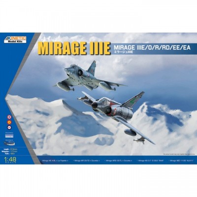 [ܼ] CNK48050 [Kinetic] CNK48050 1/48 Mirage IIIE/O/R/RD/EE/EA
