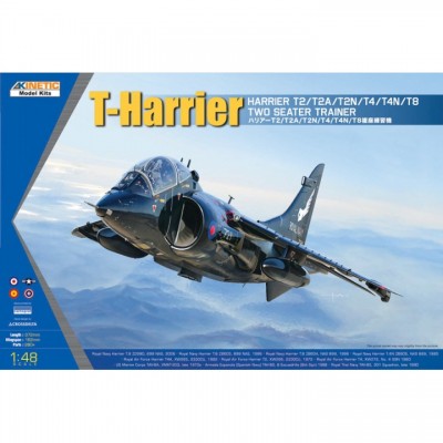[ܼ] CNK48040 [Kinetic] CNK48040 1/48 Harrier T2/T2A/T2N/T4/T4N/T8 Two Seater Trainer