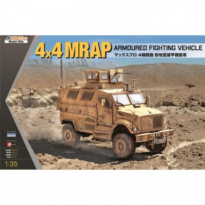 [ܼ] CNK61011 [Kinetic] CNK61011 1/35 4x4 MRAP Armoured Fighting Vehicle