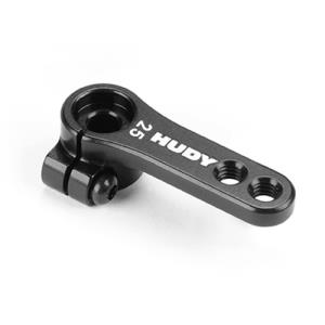 [ܼ] 293413 [HUDY] Alu Clamp Servo Horn Futaba,Savx- Offset- 2-Hole - M3 - 25T
