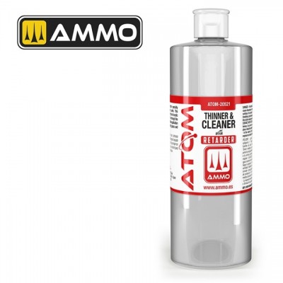 [ܼ] CG20521 [MIG AMMO] CG20521 ATOM Thinner and Cleaner with Retarder 400mL