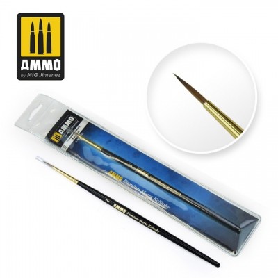 [ܼ] CG8603 [MIG AMMO] CG8603 2 Premium Marta Kolinsky Brush