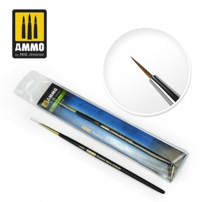 [ܼ] CG8600 [MIG AMMO] CG8600 5/0 Premium Marta Kolinsky Round Brush