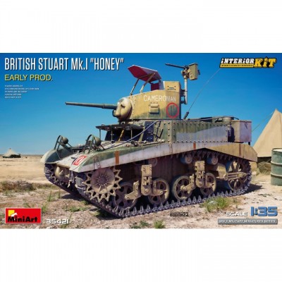 [ܼ] BE35421 [Miniart] BE35421 1/35 British Stuart Mk.1 Honey Early Production Interior Kit