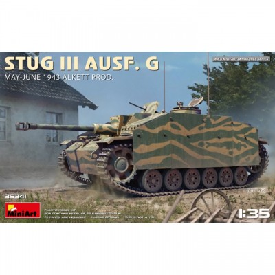 [ܼ] BE35341 [Miniart] BE35341 1/35 StuG III Ausf.G May-June 1943 Alkett Production