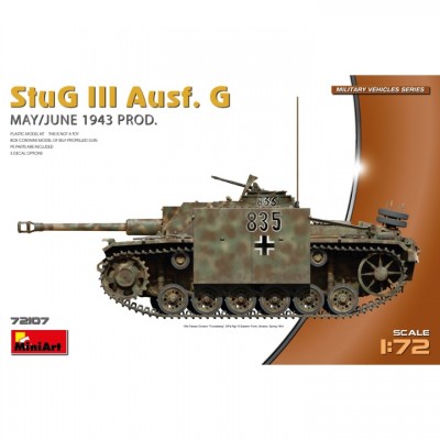 [ܼ] BE72107 [Miniart] BE72107 1/72 StuG III Ausf. G May/June 1943