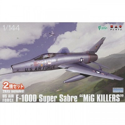 [ܼ] BPPF-83 [PLATZ] BPPF-83 1/144 F-100D Super Saber Mig Killers-Set of 2