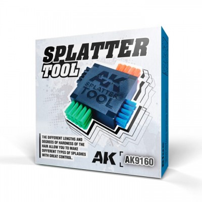 [ܼ] CAK9160 [AK interactive] CAK9160 SPLATTER TOOL