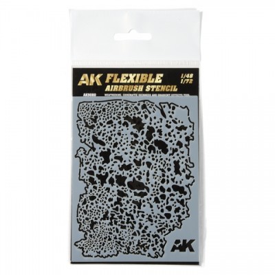 [ܼ] CAK9080 [AK interactive] CAK9080 1/48,1/72 FLEXIBLE AIRBRUSH STENCIL