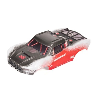 [ܼ] ARA-1626 [ARRMA] ARA-1626 SENTON Clipless Painted Decaled Trimmed Body, Red