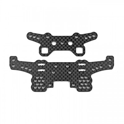 [ܼ] AA72203 [TEAM ASSOCIATED] AA72203 DC10 Shock Towers, front and rear, carbon fiber