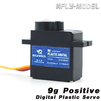 [ܼ]  XFLY 9g Digital Servo with Plastic Gears Positive ()