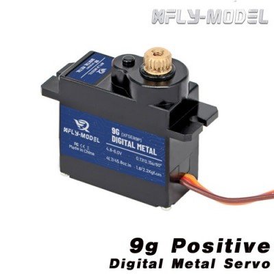 [ܼ]  XFLY 9g Digital Servo with Metal Gears Positive ()